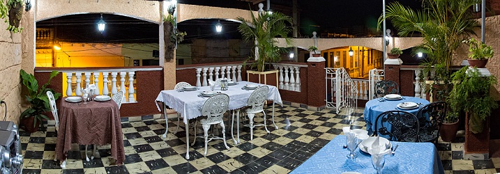 'Terraza' Casas particulares are an alternative to hotels in Cuba.